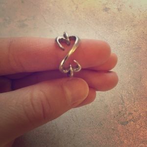 Open Heart Jane Seymour Ring